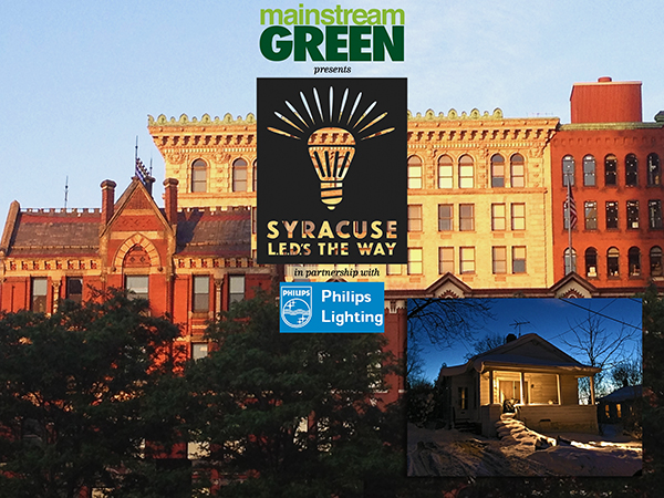 Mainstream Green, Inc. is partnering with Philips Lighting USA in a unique new program called “Syracuse LED’s The Way.”
